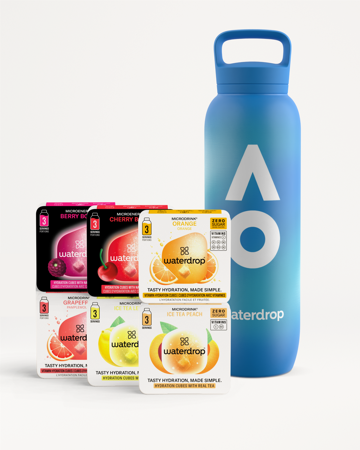 AO26 Zestaw Nawadniający z Oficjalną Butelką Player