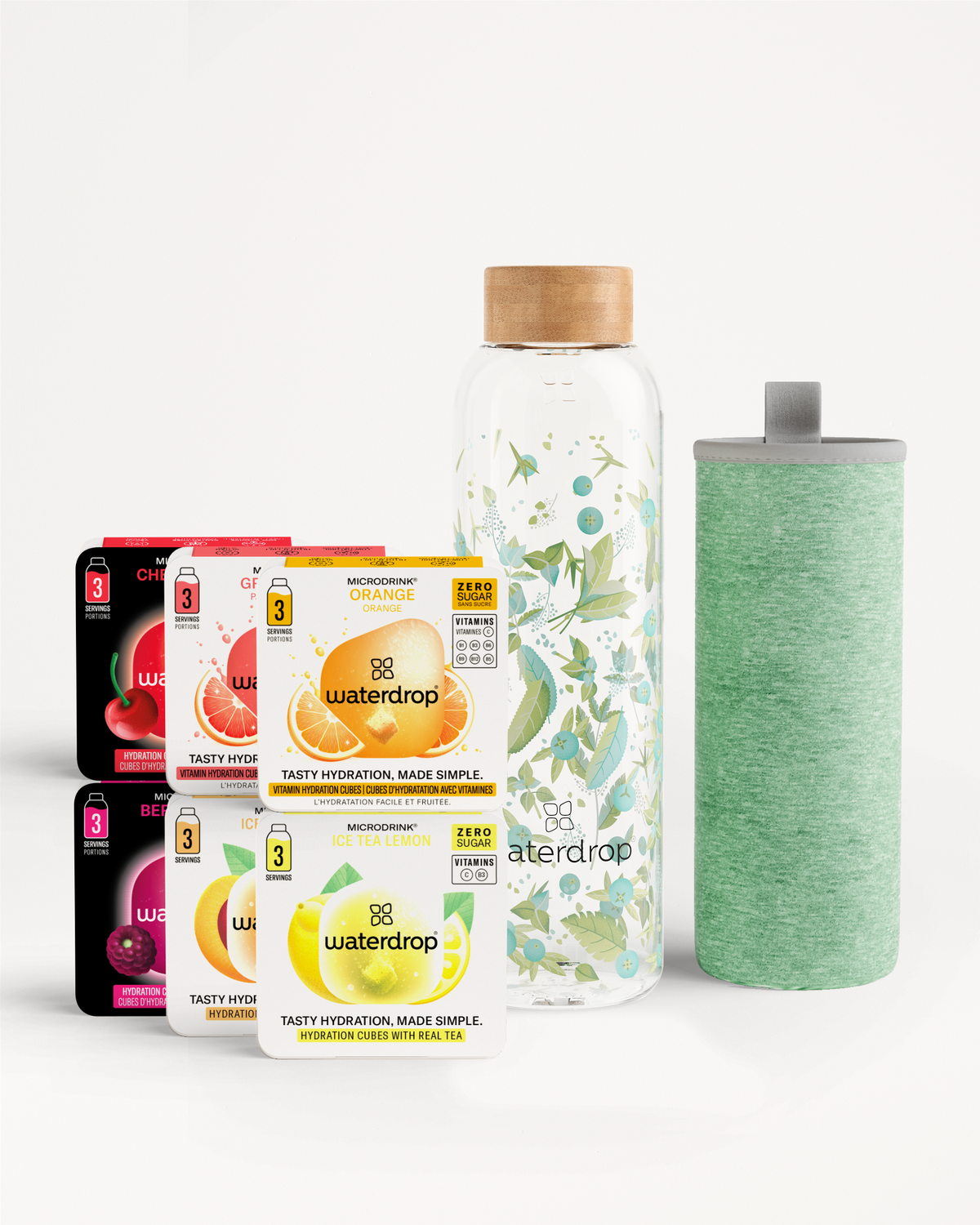 Zestaw Próbny ze Szklaną Butelką