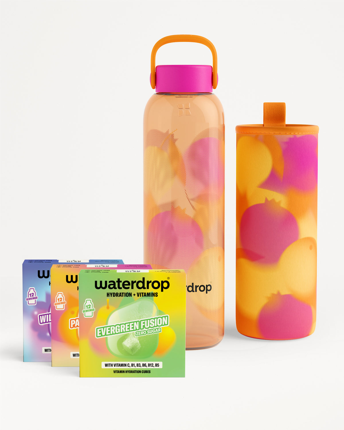 Zestaw ze Szklaną Butelką Fusion