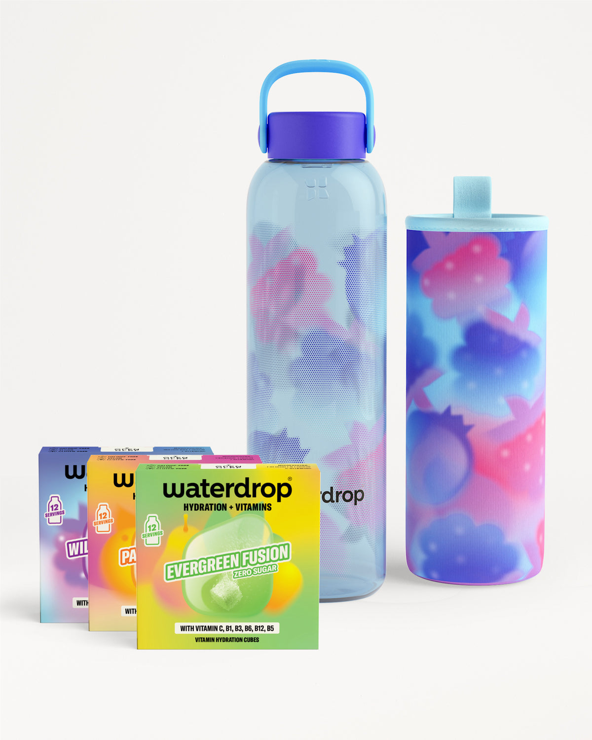 Zestaw ze Szklaną Butelką Fusion