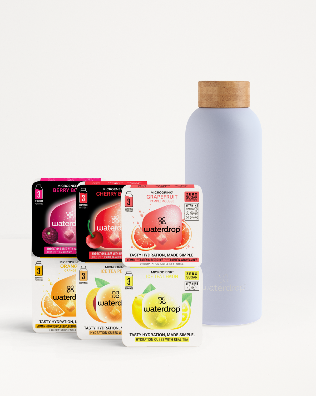 Zestaw Próbny ze Stalową Butelką Termiczna