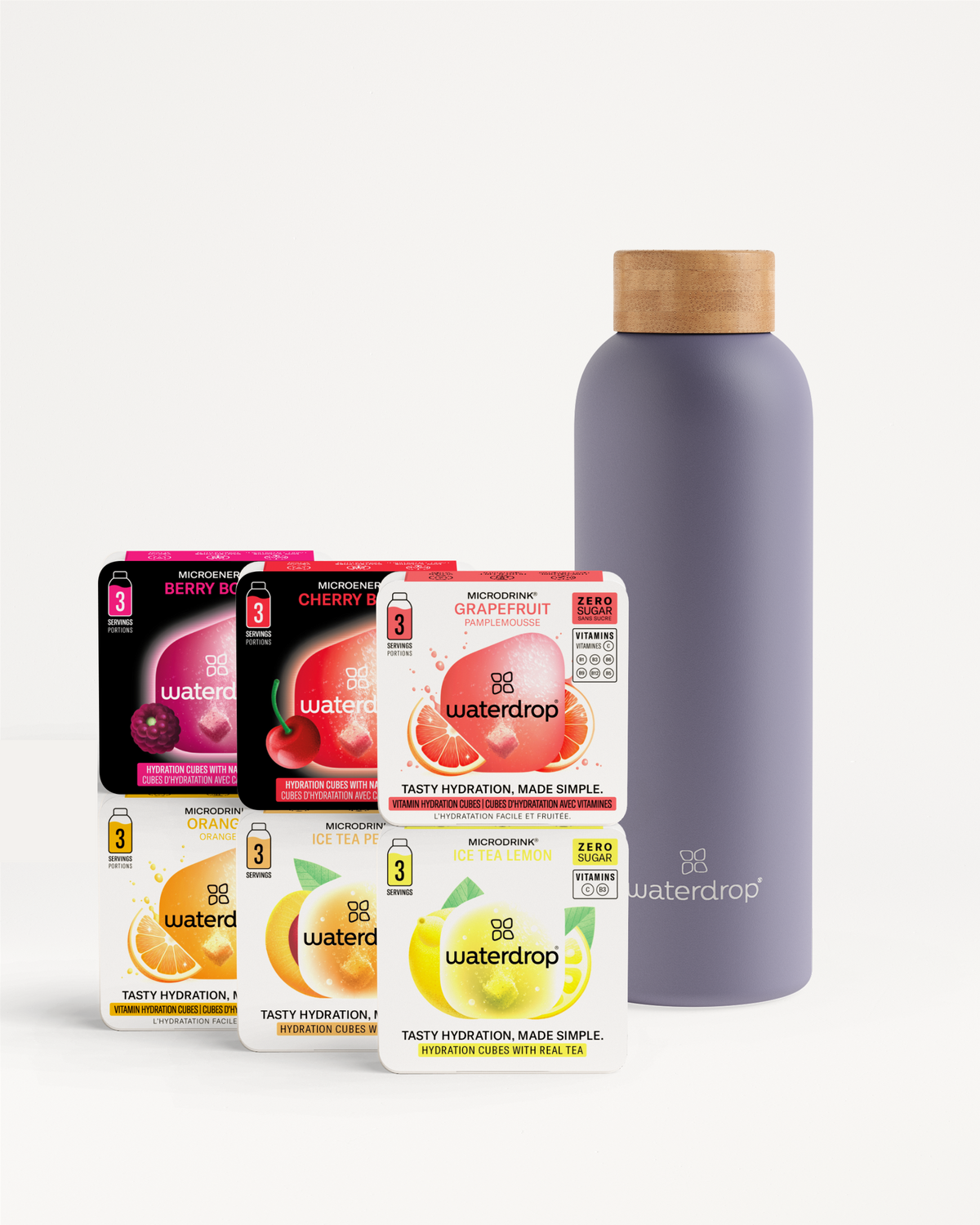 Zestaw Próbny ze Stalową Butelką Termiczna