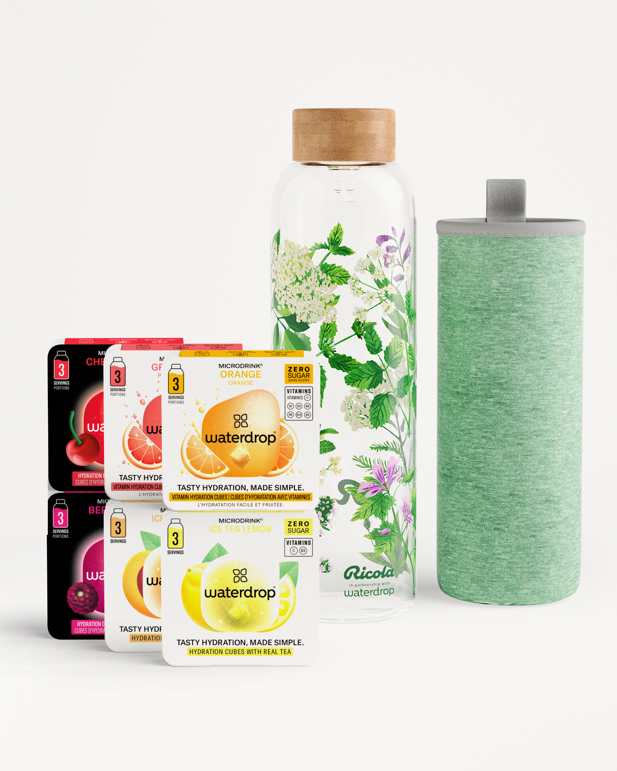 Zestaw Próbny ze Szklaną Butelką