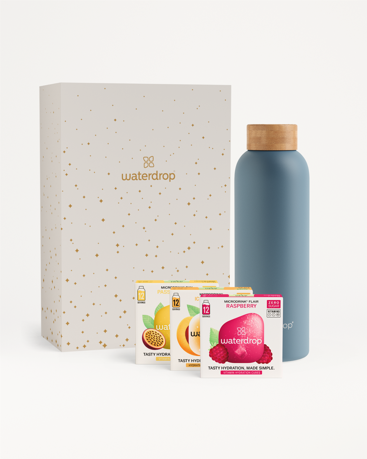 Świąteczny Zestaw ze Stalową Butelką