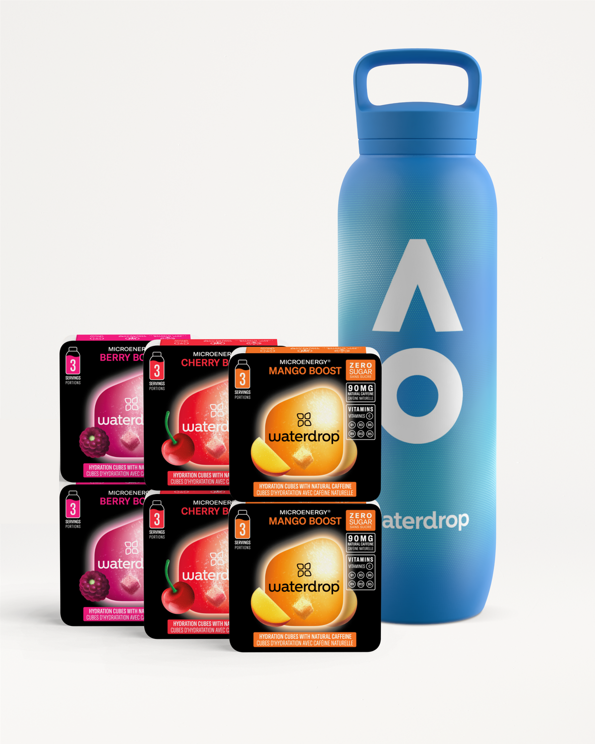 AO26 Zestaw Nawadniający z Oficjalną Butelką Player