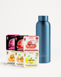 Zestaw Próbny ze Stalową Butelką Termiczna Metal