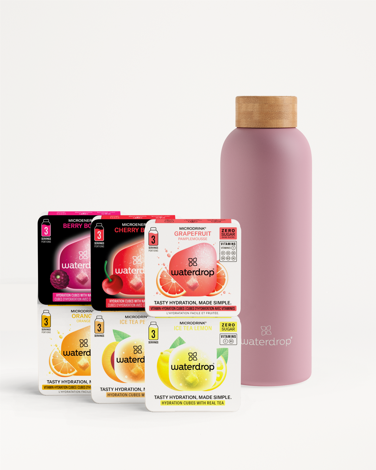 Zestaw Próbny ze Stalową Butelką Termiczna