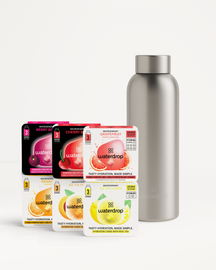 Zestaw Próbny ze Stalową Butelką Termiczna Metal