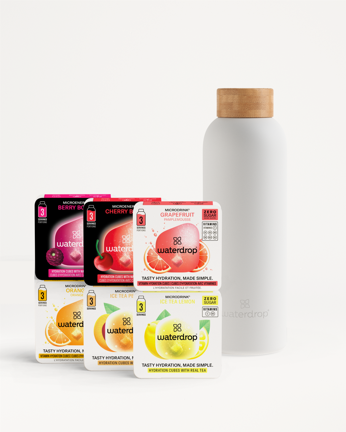 Zestaw Próbny ze Stalową Butelką Termiczna