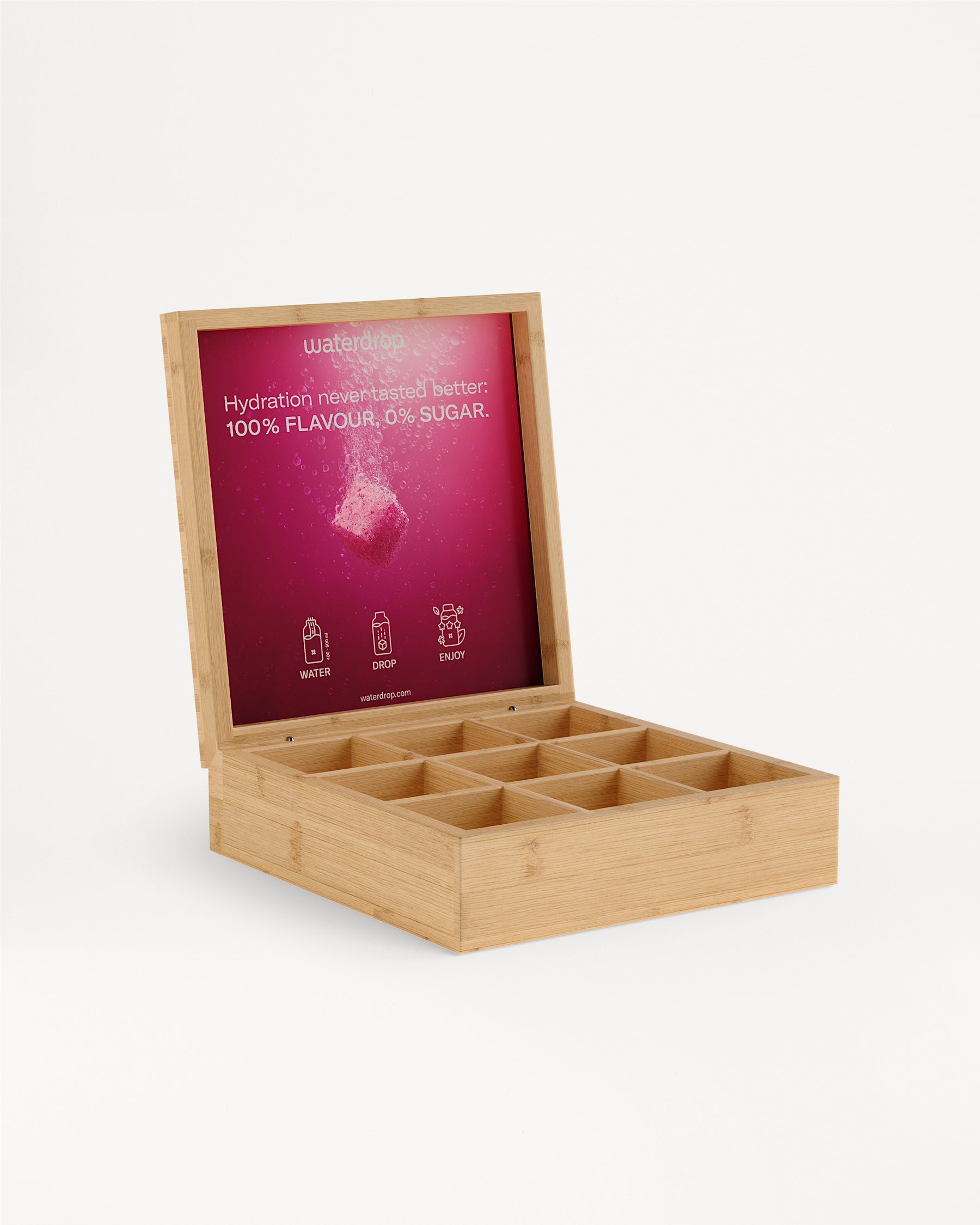 Box duży bambusowy