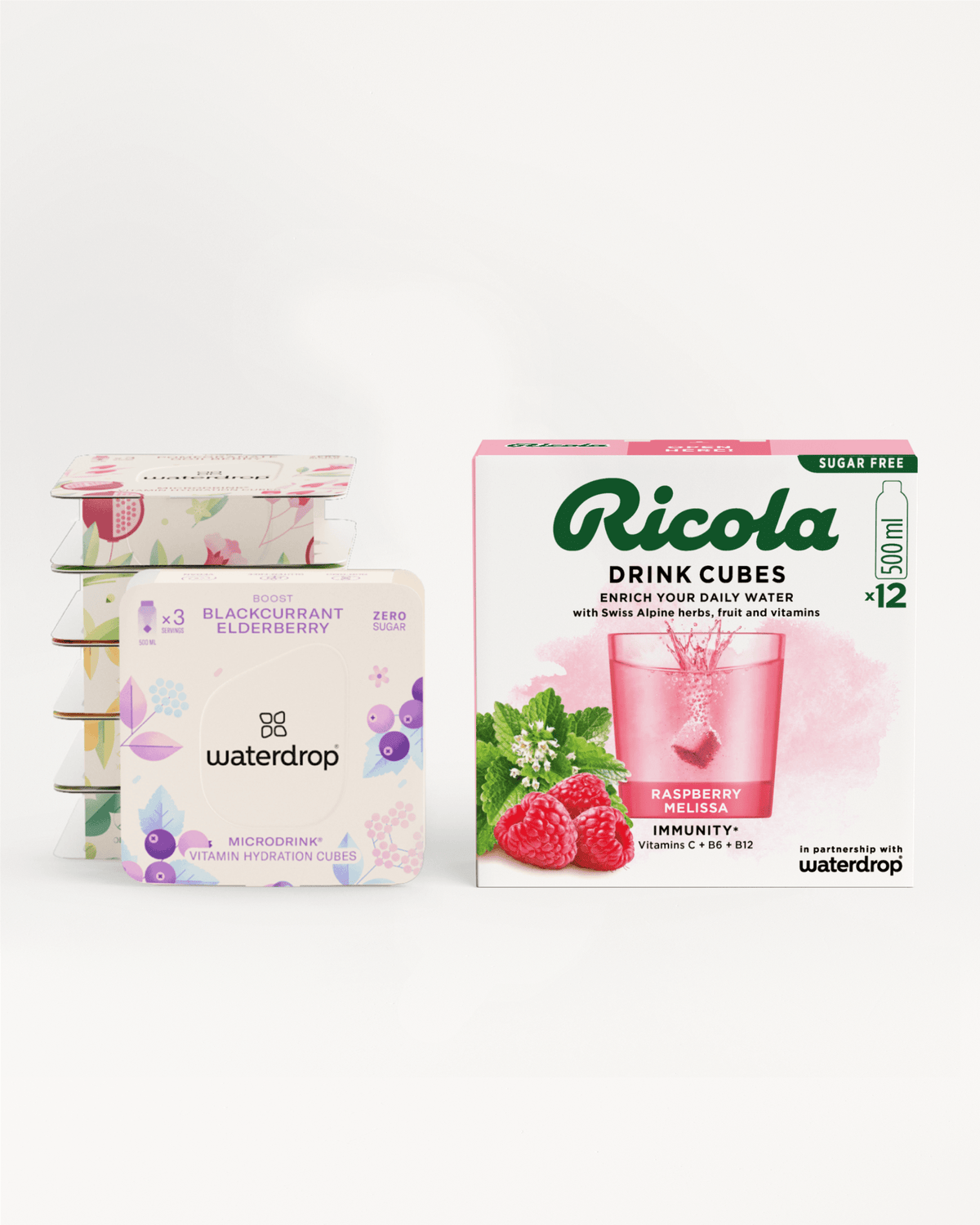 Zestaw Próbny waterdrop® x Ricola