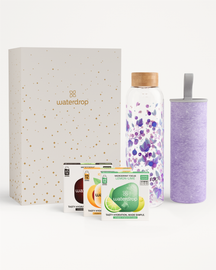 Świąteczny Zestaw ze Szklaną Butelką