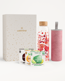 Świąteczny Zestaw ze Szklaną Butelką