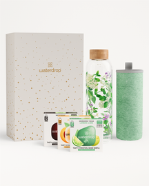 Świąteczny Zestaw ze Szklaną Butelką