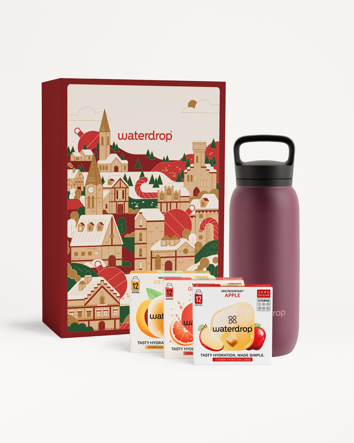 Świąteczny Zestaw z Uniwersalną Butelką Termiczną