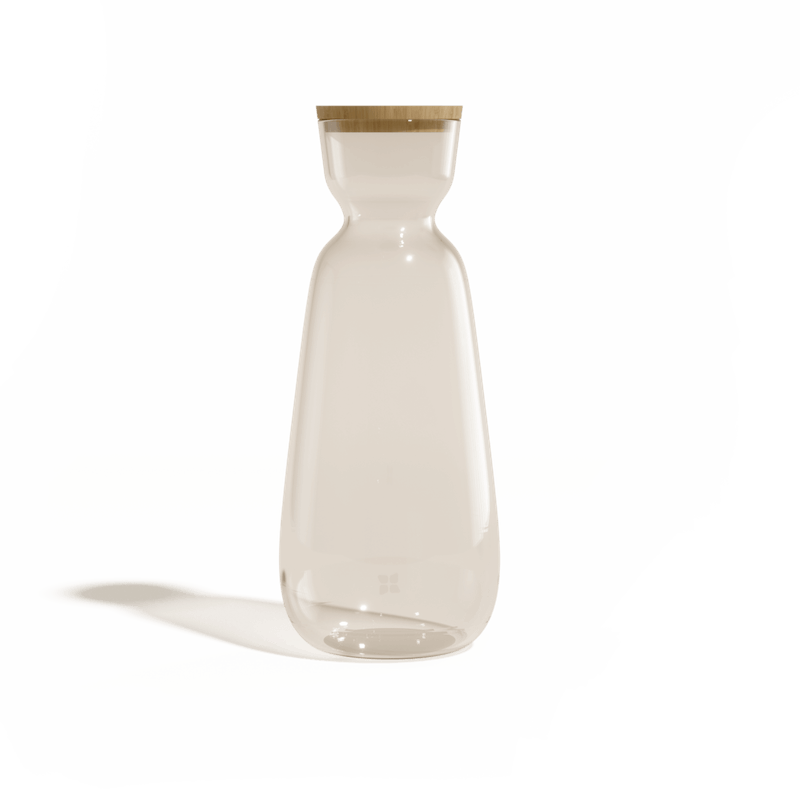 Karafka szklana duża